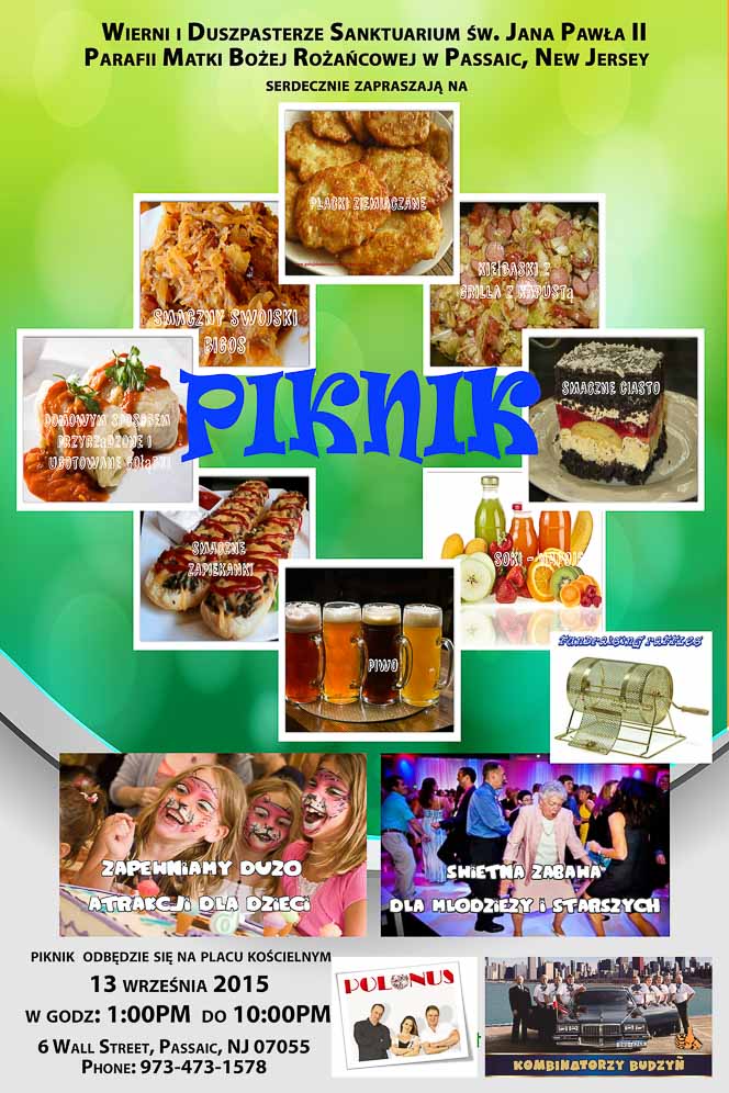 8-15-15 Passaic Festival - Piknik Poster-2