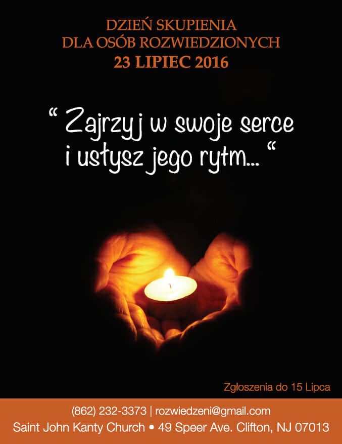 Dzień Skupienia dla Osób Rozwiedzionych