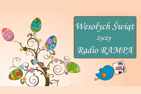 Wesołych Świąt Wielkanocnych życzy Radio RAMPA!