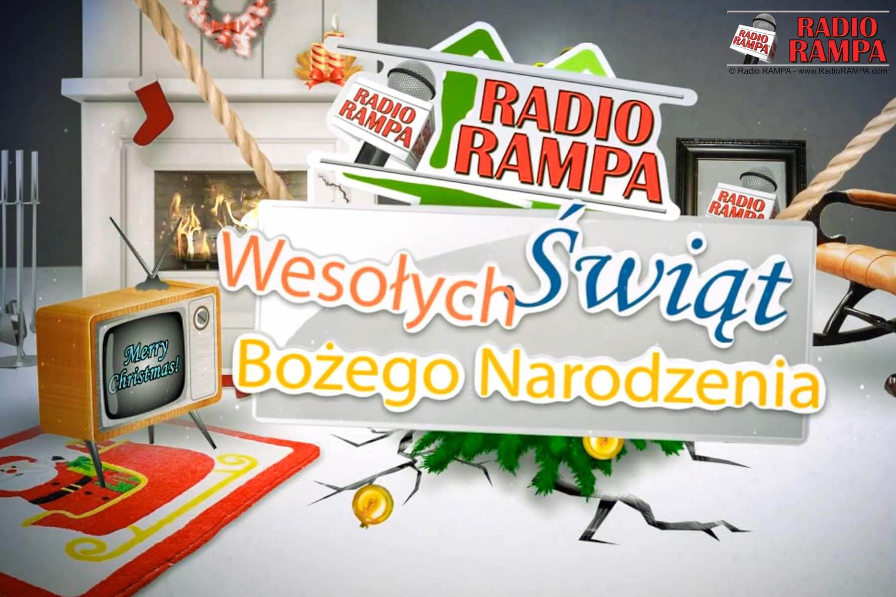 Wesołych Świąt Bożego Narodzenia życzy Radio RAMPA