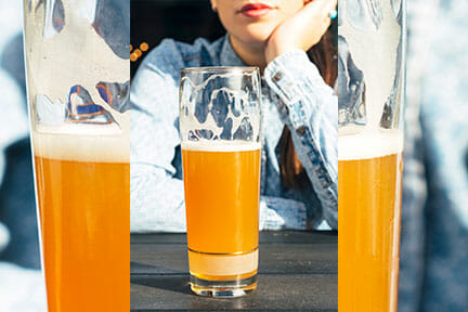 Reklamy piwa to wyidealizowany obraz alkoholu...