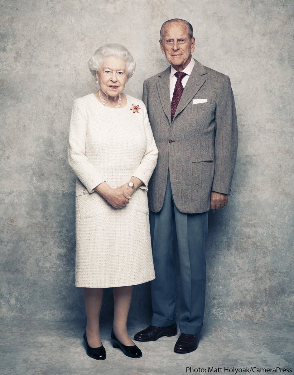 Królowa Elżbieta i Książe Filip obchodzą 70. rocznicę ślubu