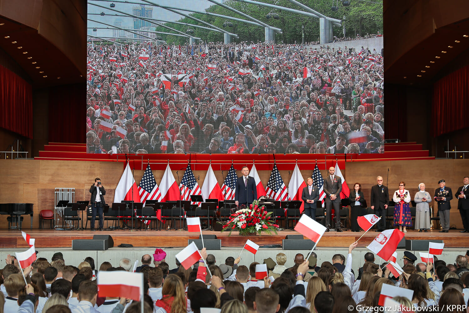 Prezydent Polski do Polonii: Proszę abyście zawsze byli razem