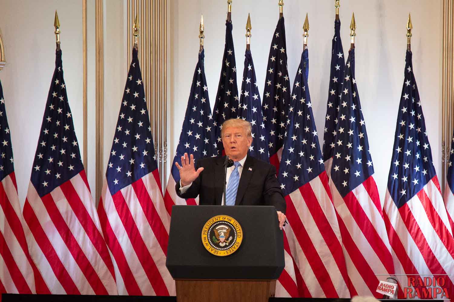 Donald Trump’s New York Press Conference after United Nations General Assembly meetings