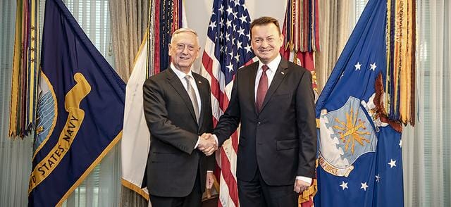 James Mattis o bazie USA w Polsce: temat powinien być przedmiotem dyskusji w ramach NATO