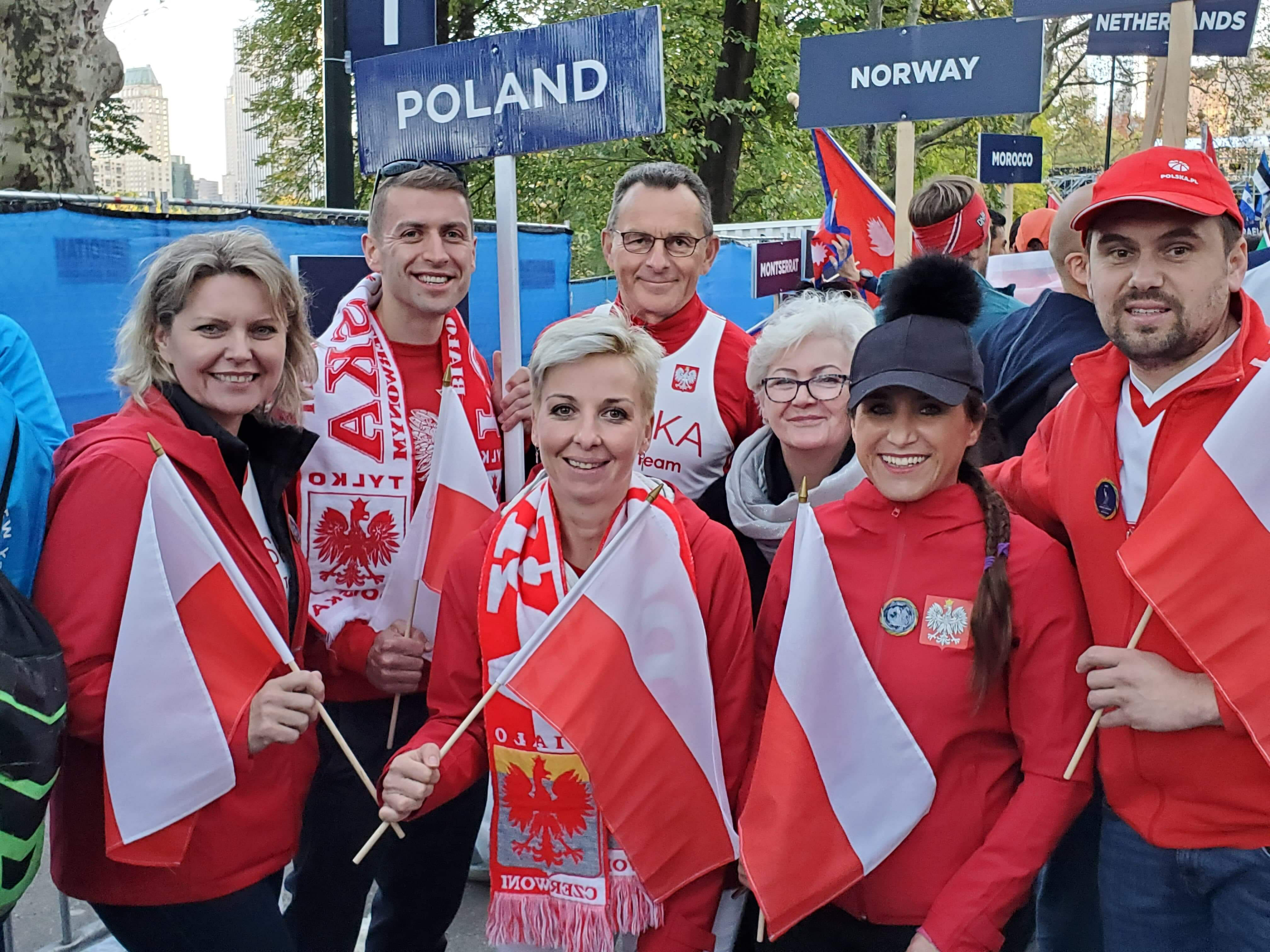Mocna polska grupa na nowojorskim maratonie
