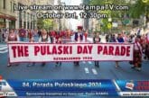84. Parada Pułaskiego 2021 - Transmisja na żywo z NYC - niedziela, 3 października