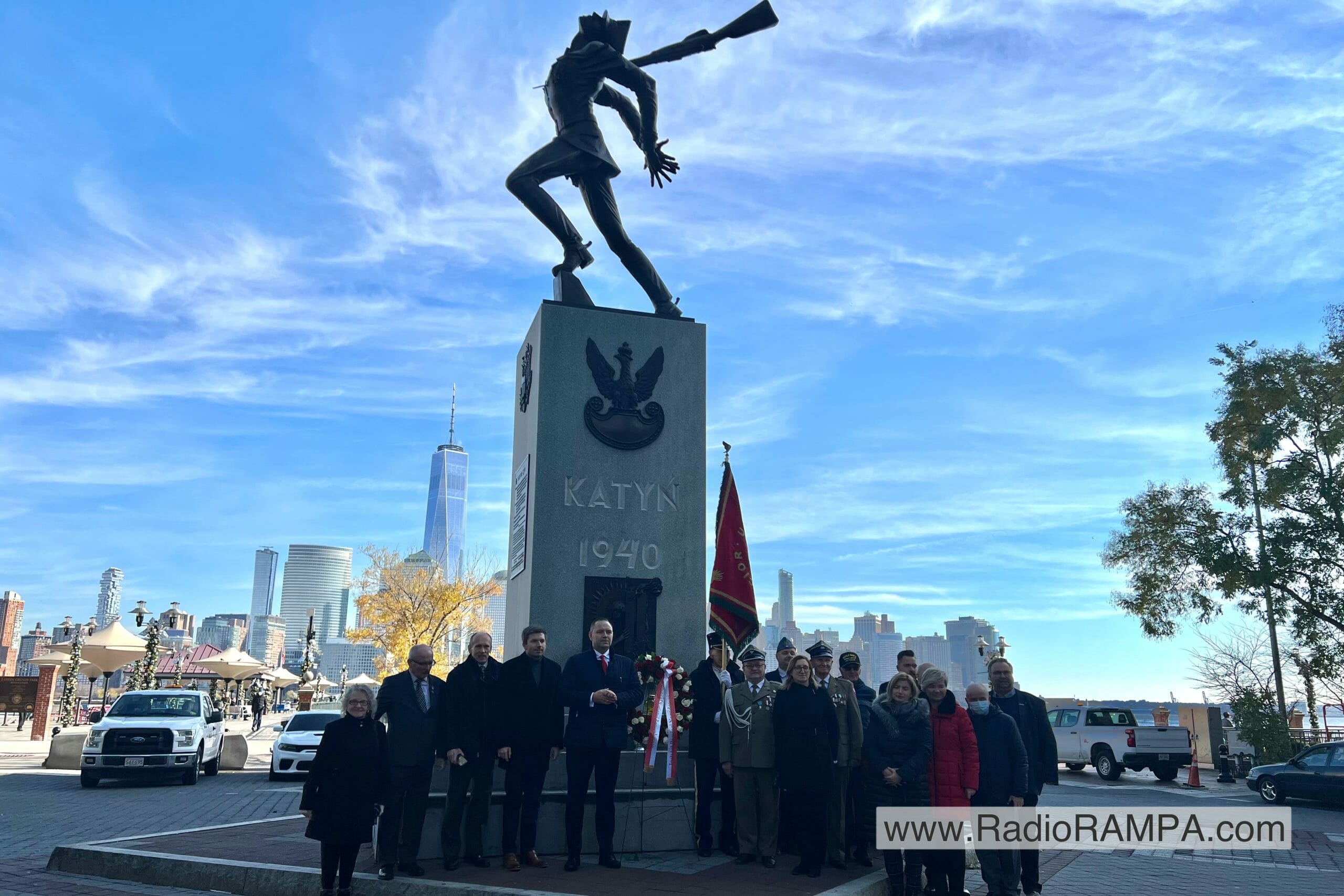 Prezes IPN w Radio RAMPA – o Pomniku Katyńskim w Jersey City i celach współpracy z USA