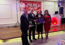 Nowojorski policjant i amerykańska Ambasador uhonorowani przez NYPD Pulaski Association