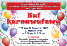 Zabawa Karnawałowa dla Dzieci na Greenpoincie