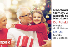 Paczki na święta do Polski i Europy – wyślij z firmą DOMPAK