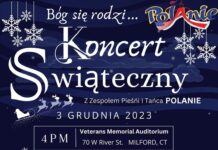 Koncert świąteczny Zespołu Pieśni i Tańca Polanie w CT