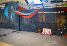 Odnowiony Mural Powstania Warszawskiego w Nowym Jorku