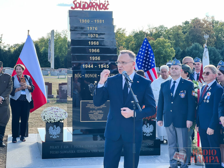 Przemówienie Prezydenta RP Andrzeja Dudy w Amerykańskiej Częstochowie