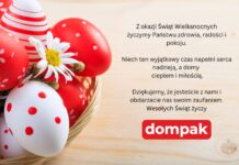 Życzenia wielkanocne od Firmy DOMPAK