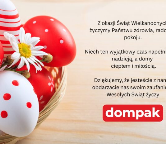 Życzenia wielkanocne od Firmy DOMPAK 2026