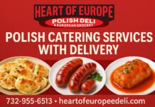 Polski catering z dostawą na miejsce – zamów w Heart Of Europę w East Brunswick, NJ