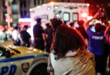 Dzień po strzelaninie na Manhattanie