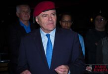 Curtis Sliwa na Greenpoincie ubiega się o głosy wyborców