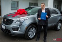 Pierwszy zwycięzca loterii PSFCU odebrał Cadillaca!