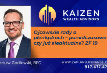 Ojcowskie rady o pieniądzach – ponadczasowe czy już nieaktualne? ZF 19