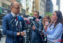 Konferencja Prasowa Ministra Marcina Przydacza z mediami w NYC